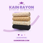 Kain Rayon Motif Premium - Seri Rayon Kyoto Digital & Kanza 1