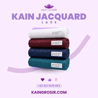 Premium Lace Jacquard Fabric - 40 Color Collection
