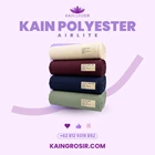 Kain Polyester Parasut / Airlite - Koleksi 45 Warna - Lebar Standard 1