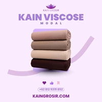 Kain Rayon Modal Viscose Premium - Tekstur Super Soft