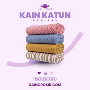 Kain Katun Stripes (Salur) Premium
