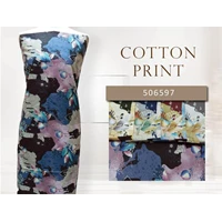 Cotton print Bahan Katun seri 506597
