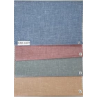 Plain linen fabric series D.No.11077 1